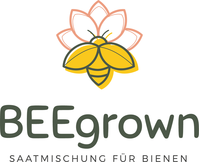 Logo BEEgrown - Saatmischung für Bienen, Hummeln und Schmetterlinge